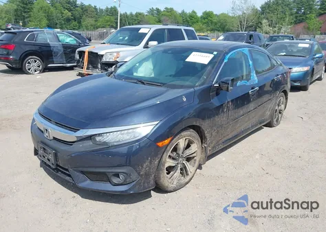 2017 Honda Civic Touring from USA, damaged, VIN 19XFC1F92HE201155